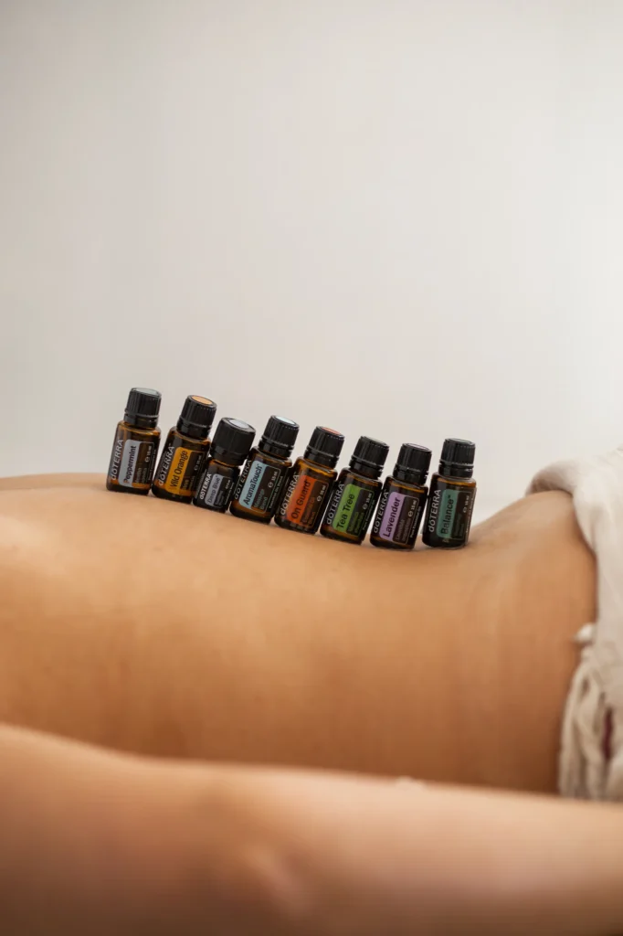 AromaTouch behandeling met dōTERRA oliën